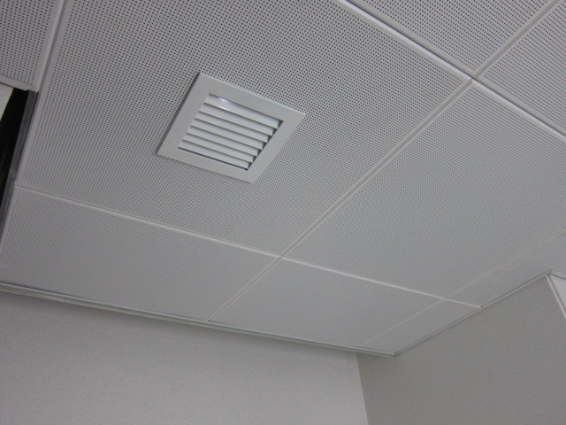 Metal Ceiling in Offices